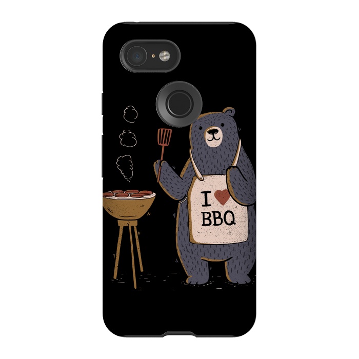 Pixel 3 StrongFit I Love BBQ- by eduely