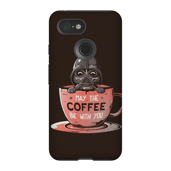 Pixel 3 StrongFit May the Coffee Be With You by eduely