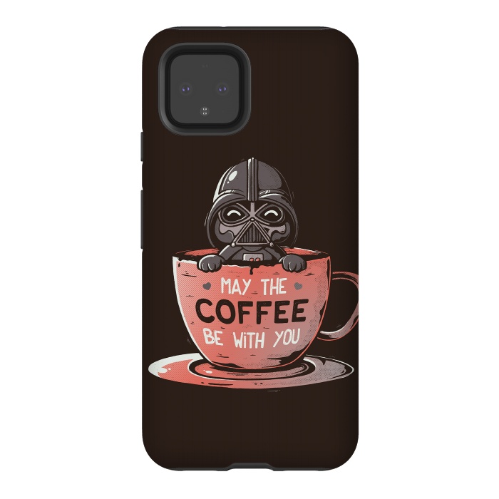 Pixel 4 StrongFit May the Coffee Be With You by eduely
