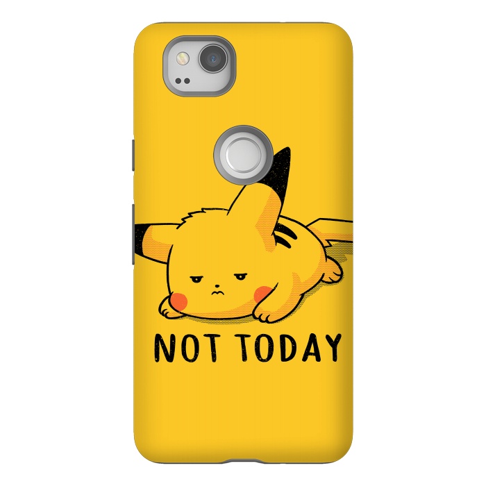 Pixel 2 StrongFit Pikachu Not Today by eduely
