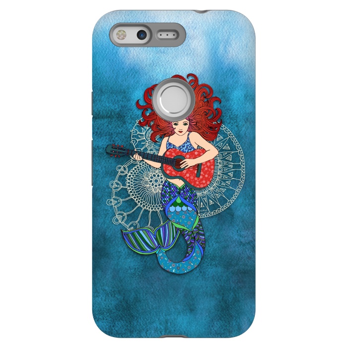 Pixel StrongFit Musical Mermaid by Micklyn Le Feuvre
