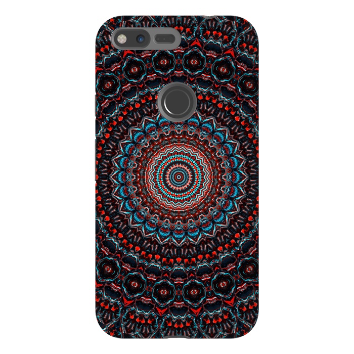 Pixel XL StrongFit Abstract Mandala by Art Design Works