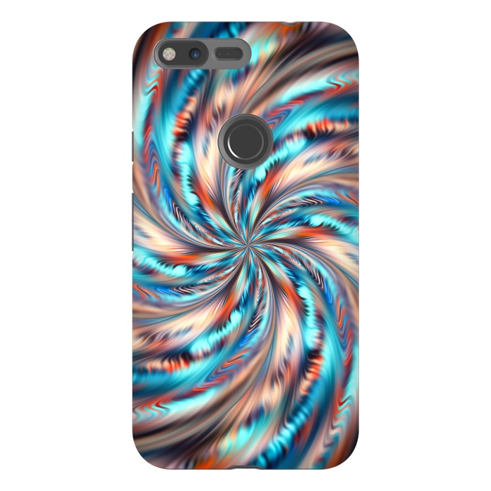 Pixel XL StrongFit Abstract Swirl by Art Design Works