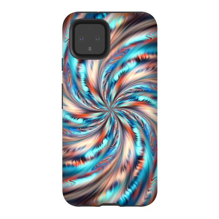 Pixel 4 StrongFit Abstract Swirl by Art Design Works