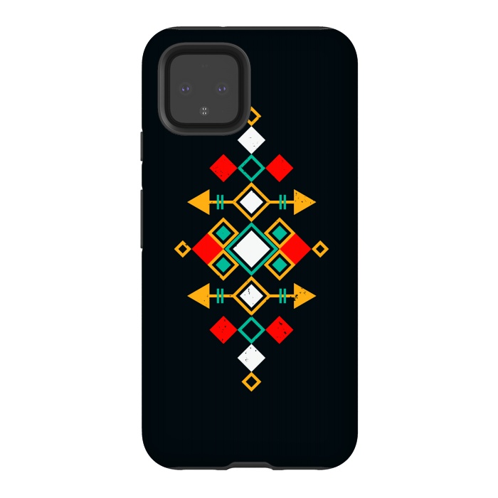 Pixel 4 StrongFit mexican aztec by TMSarts