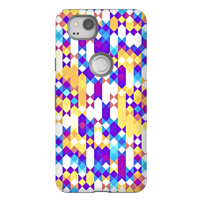 Pixel 2 StrongFit Colorful Pattern I by Art Design Works
