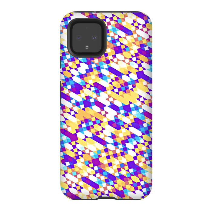 Pixel 4 StrongFit Colorful Pattern IV by Art Design Works