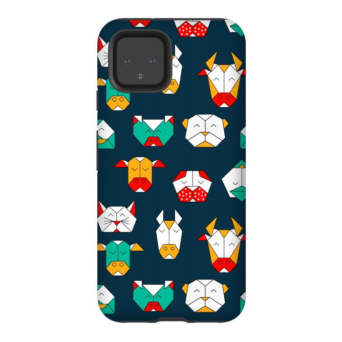 Pixel 4 StrongFit jungle animals by TMSarts