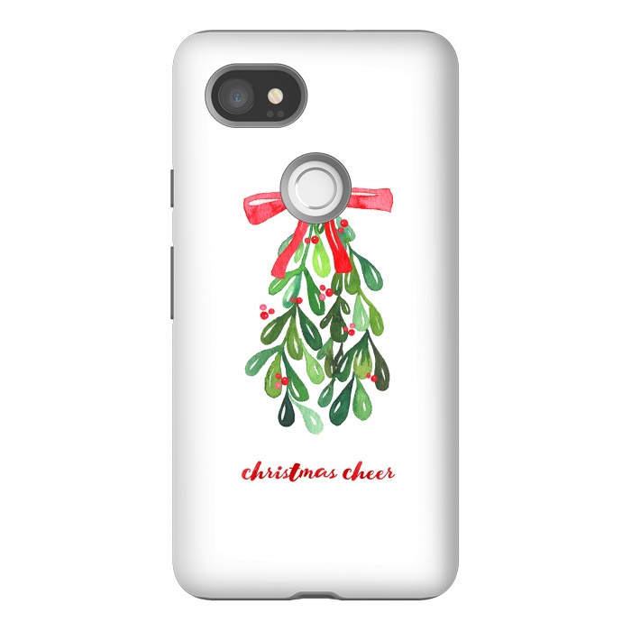 Pixel 2XL StrongFit Christmas Cheer by Noonday Design