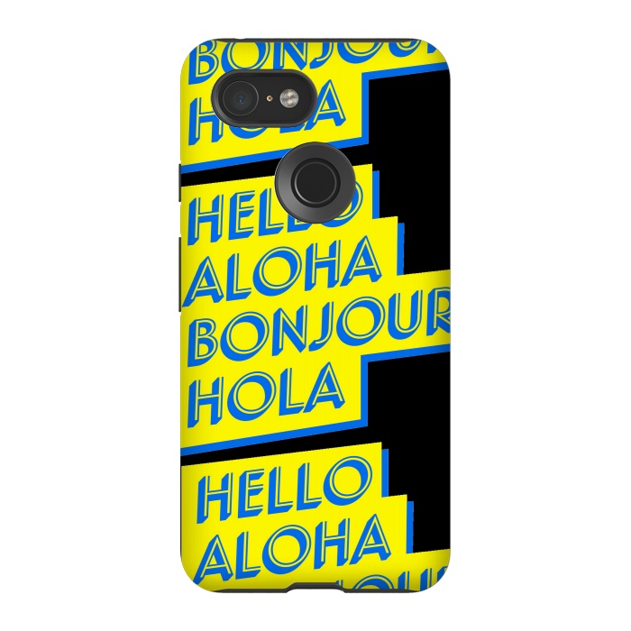Pixel 3 StrongFit hello aloha by MALLIKA