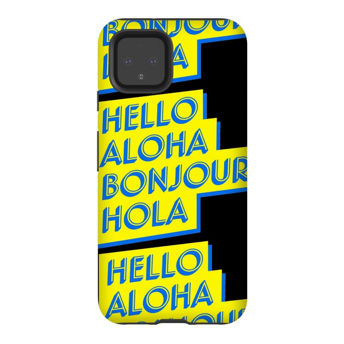 Pixel 4 StrongFit hello aloha by MALLIKA