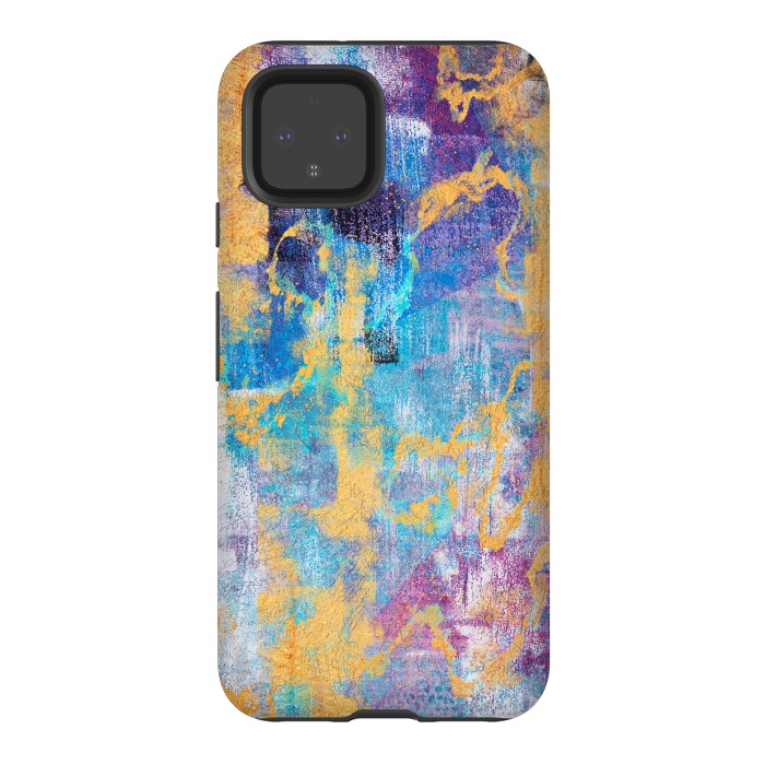 Pixel 4 StrongFit Abstract Painting V by Art Design Works