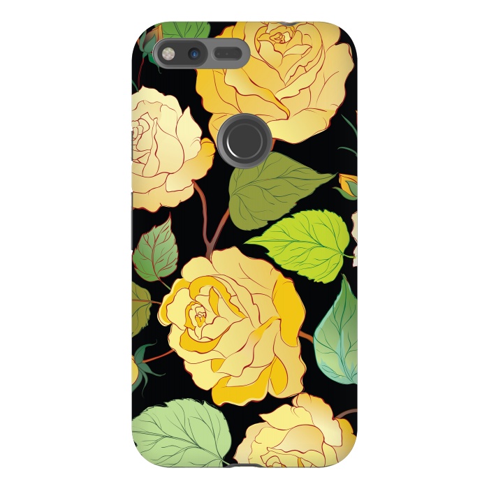 Pixel XL StrongFit Colorful Roses 3 by Bledi