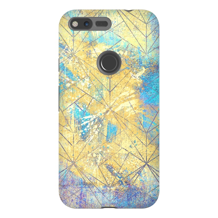 Pixel XL StrongFit Abstract Painting IX by Art Design Works