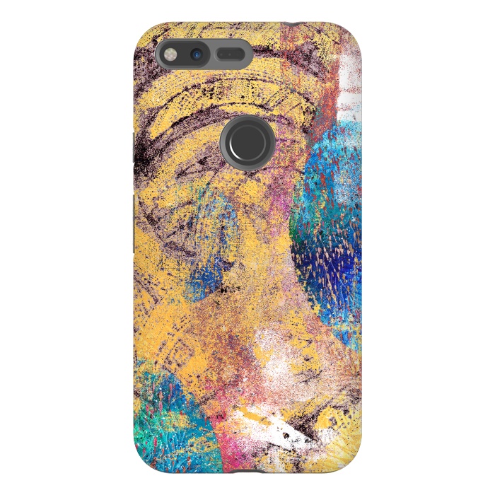 Pixel XL StrongFit Abstract Painting X by Art Design Works