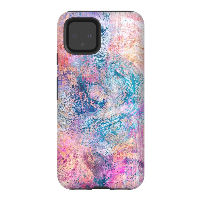 Pixel 4 StrongFit Abstract Painting XI by Art Design Works