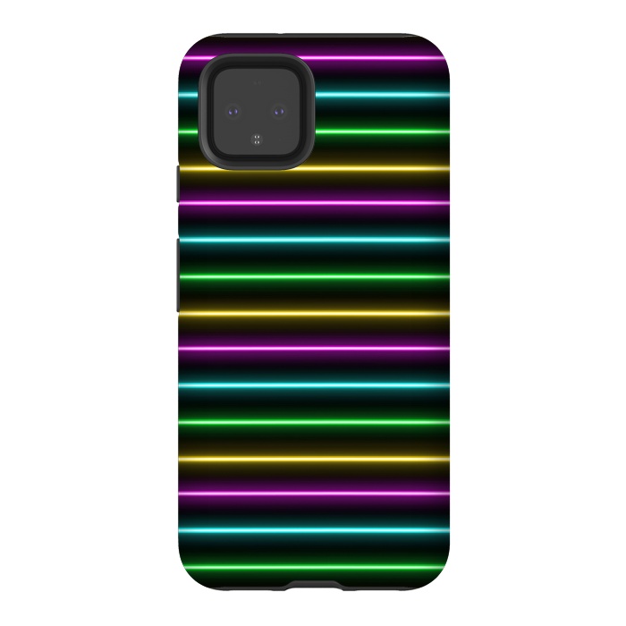Pixel 4 StrongFit Neon by Laura Nagel