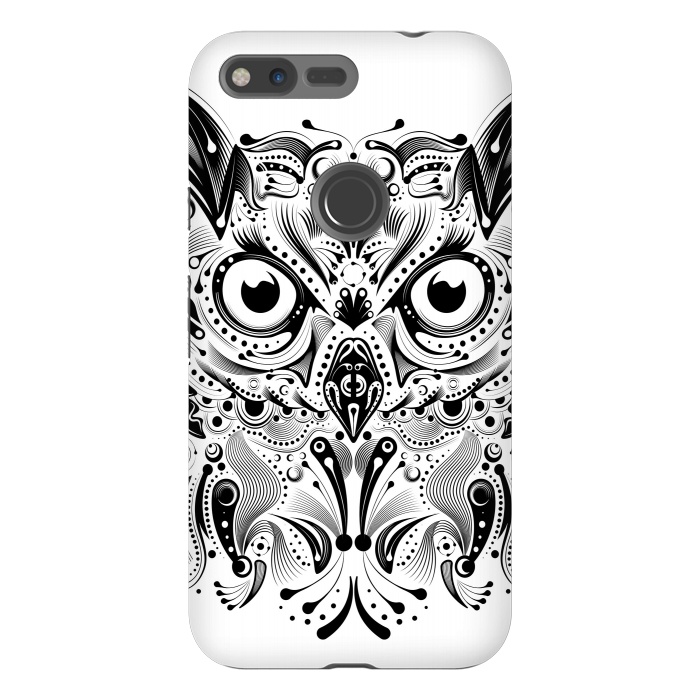 Pixel XL StrongFit tribal owl by Ancello