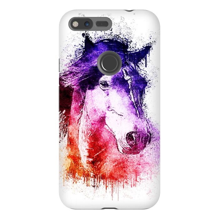 Pixel XL StrongFit watercolor horse by Ancello