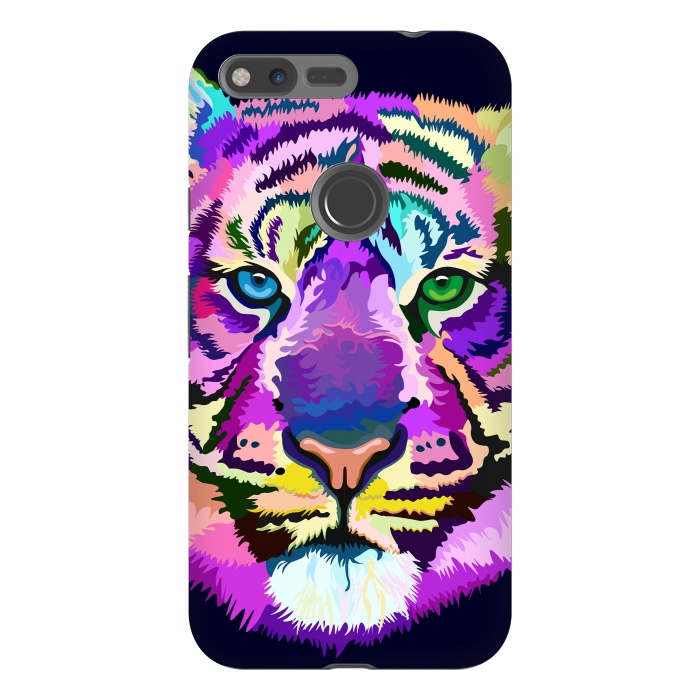 Pixel XL StrongFit popart tiger by Ancello