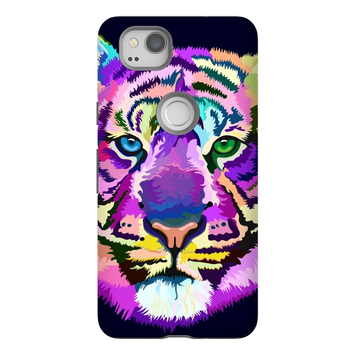 Pixel 2 StrongFit popart tiger by Ancello
