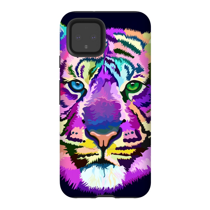 Pixel 4 StrongFit popart tiger by Ancello