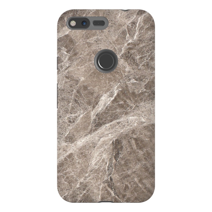 Pixel XL StrongFit Brown Marble II by amini54