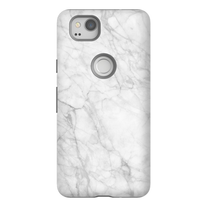 Pixel 2 StrongFit White Marble IX by amini54