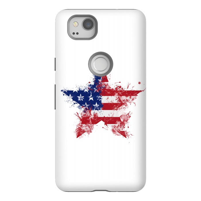 Pixel 2 StrongFit Americana Design I by Art Design Works