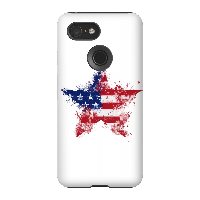 Pixel 3 StrongFit Americana Design I by Art Design Works