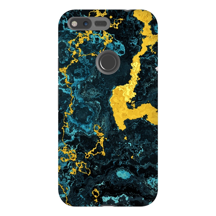 Pixel XL StrongFit Abstract Marble VII by Art Design Works