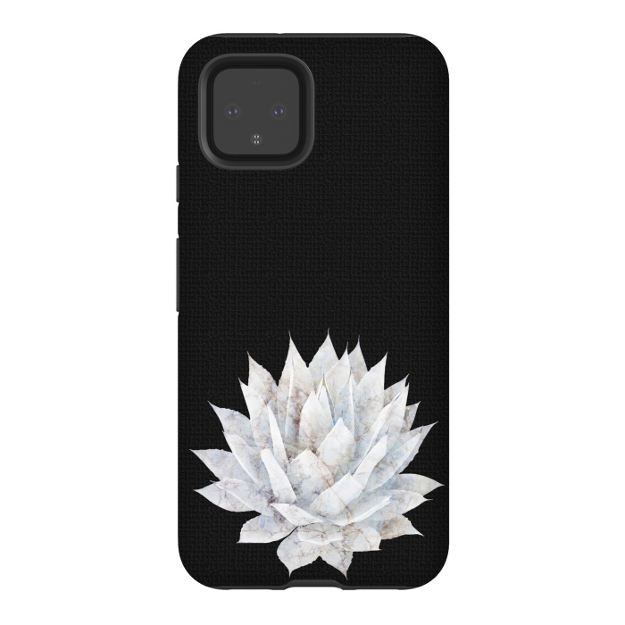 Pixel 4 StrongFit  Agave White Marble by amini54