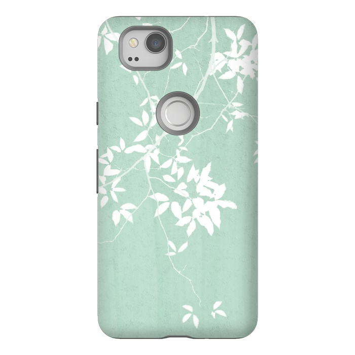 Pixel 2 StrongFit  Foliage on Mint Green by amini54