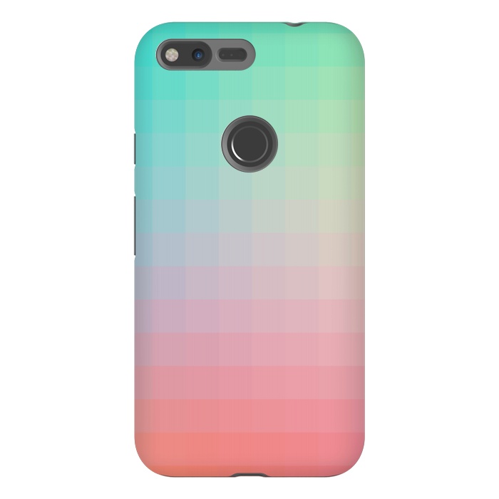 Pixel XL StrongFit Gradient, Pink and Teal by amini54
