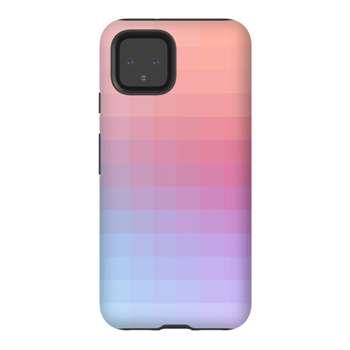 Pixel 4 StrongFit Gradient, Pink and Violet by amini54