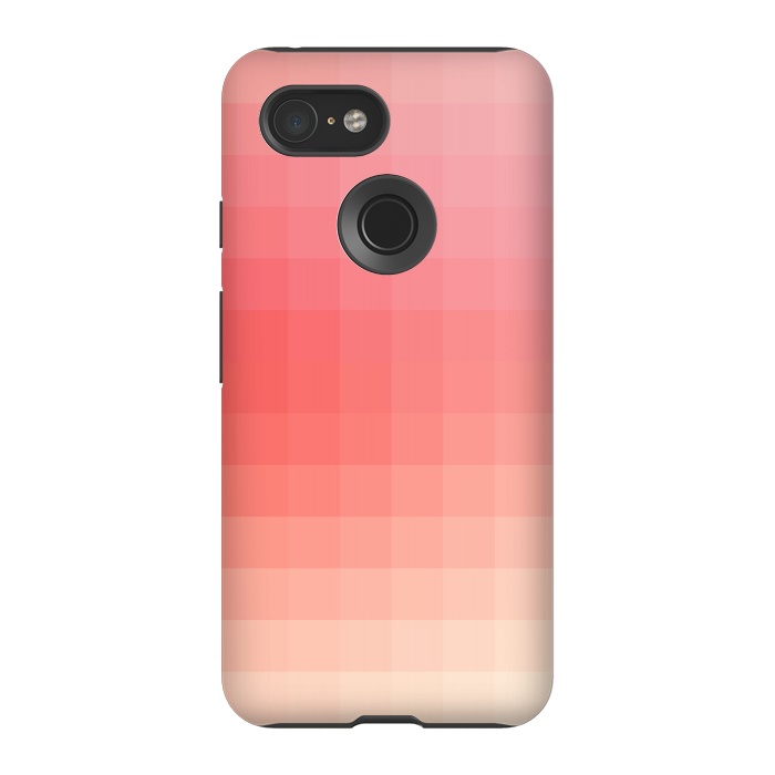 Pixel 3 StrongFit Gradient, Pink and White by amini54
