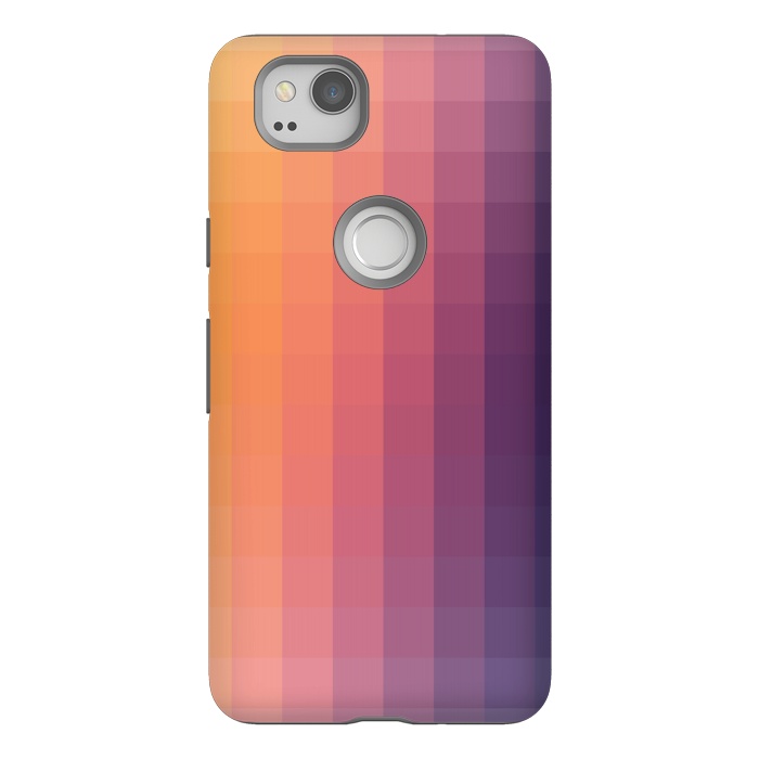 Pixel 2 StrongFit Gradient, Purple and Orange by amini54