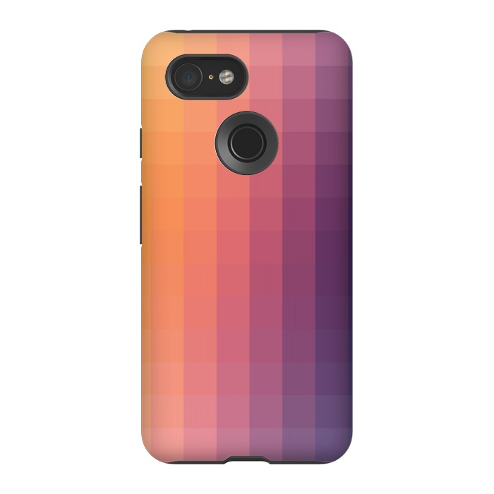 Pixel 3 StrongFit Gradient, Purple and Orange by amini54