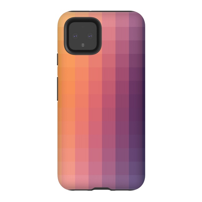 Pixel 4 StrongFit Gradient, Purple and Orange by amini54