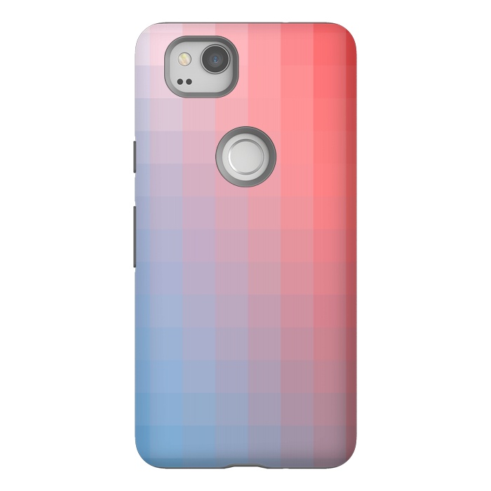 Pixel 2 StrongFit Gradient, Red, White and Blue by amini54