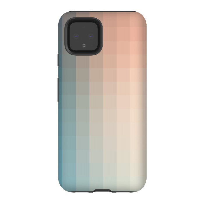 Pixel 4 StrongFit Gradient, Turquoise and Pink by amini54