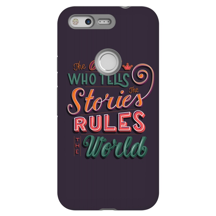 Pixel StrongFit The one who tells the stories rules the world by Jelena Obradovic