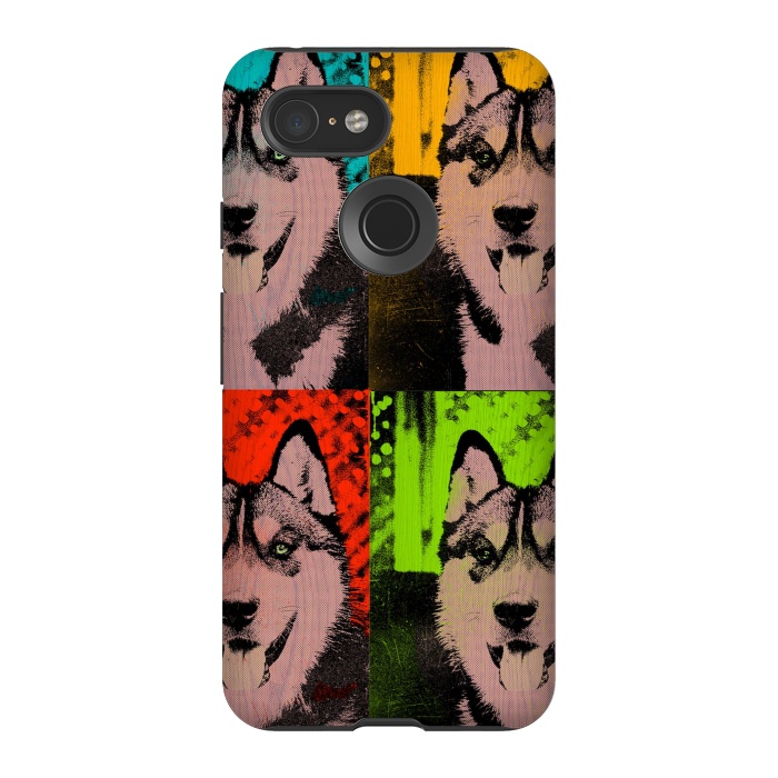 Pixel 3 StrongFit Pop Dogs by Carlos Maciel