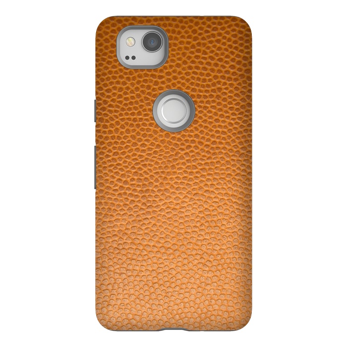 Pixel 2 StrongFit COPPER LEATHER by MALLIKA