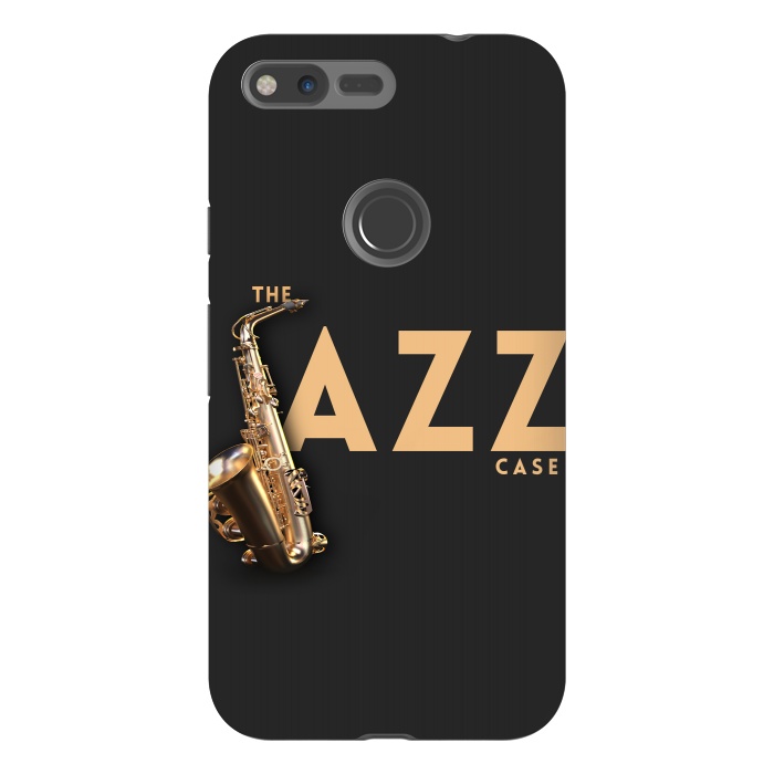 Pixel XL StrongFit The Jazz Case by Carlos Maciel