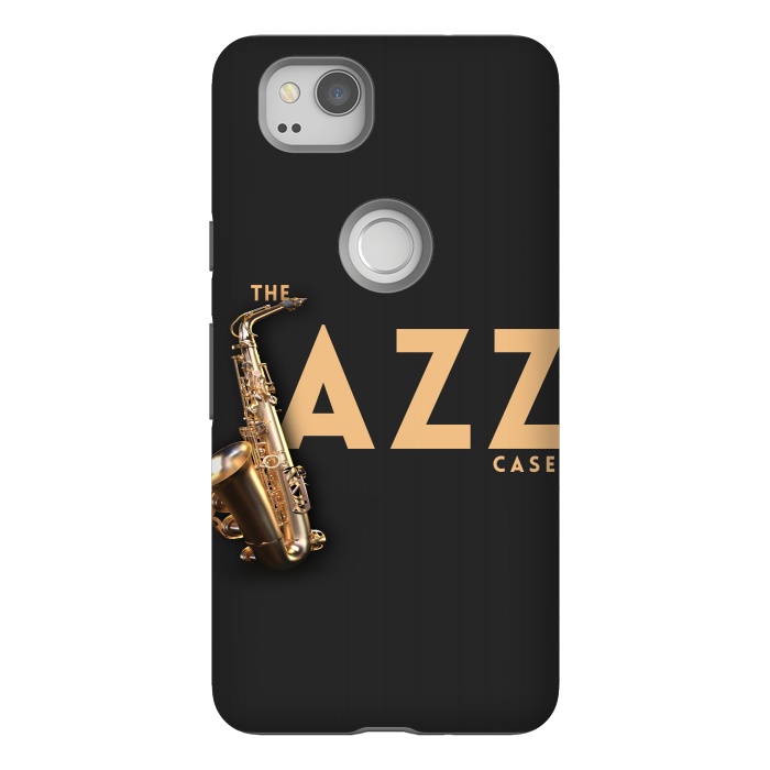 Pixel 2 StrongFit The Jazz Case by Carlos Maciel