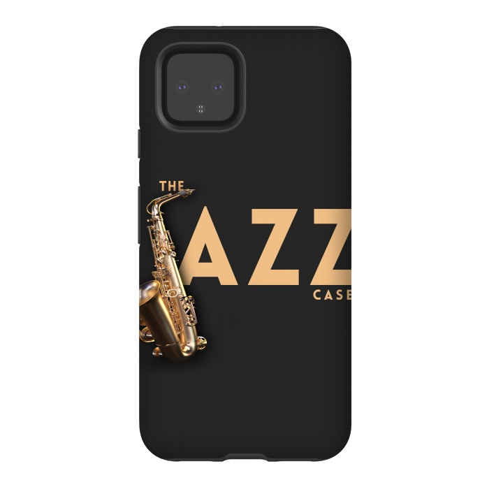 Pixel 4 StrongFit The Jazz Case by Carlos Maciel
