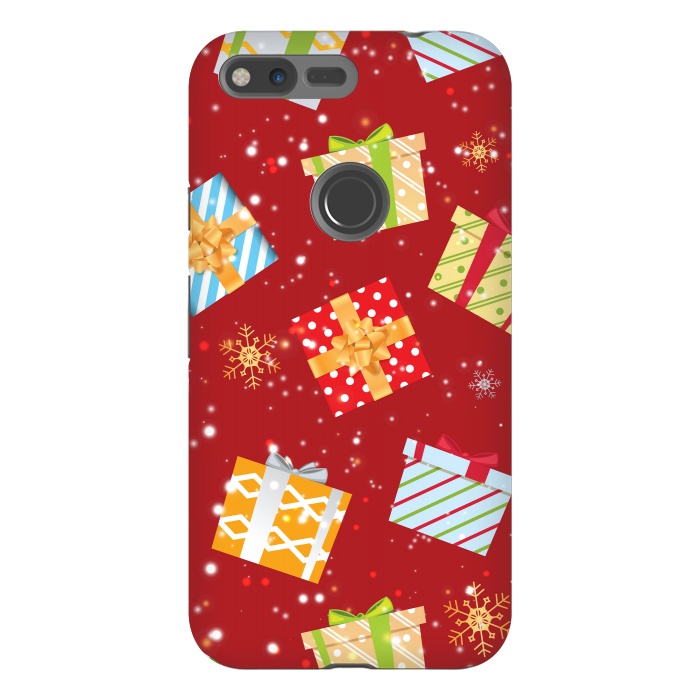 Pixel XL StrongFit Christmas gifts pattern by Bledi