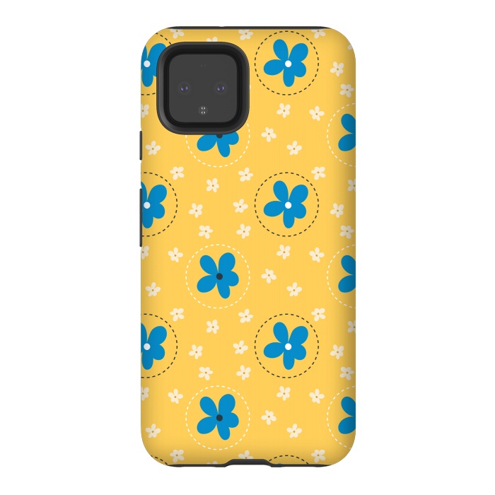 Pixel 4 StrongFit Daisy Flower Stitch by Edith May