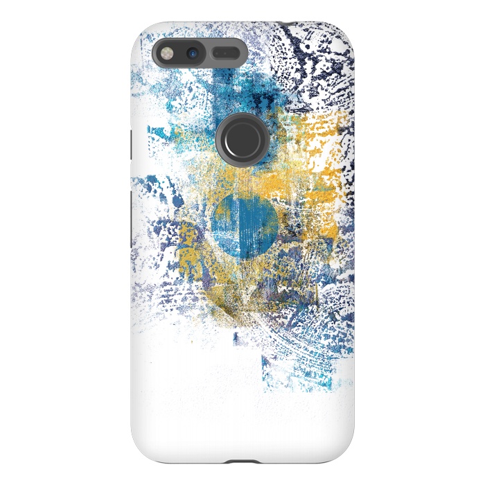 Pixel XL StrongFit Wild Eclipse - Abstract Painting I by Art Design Works
